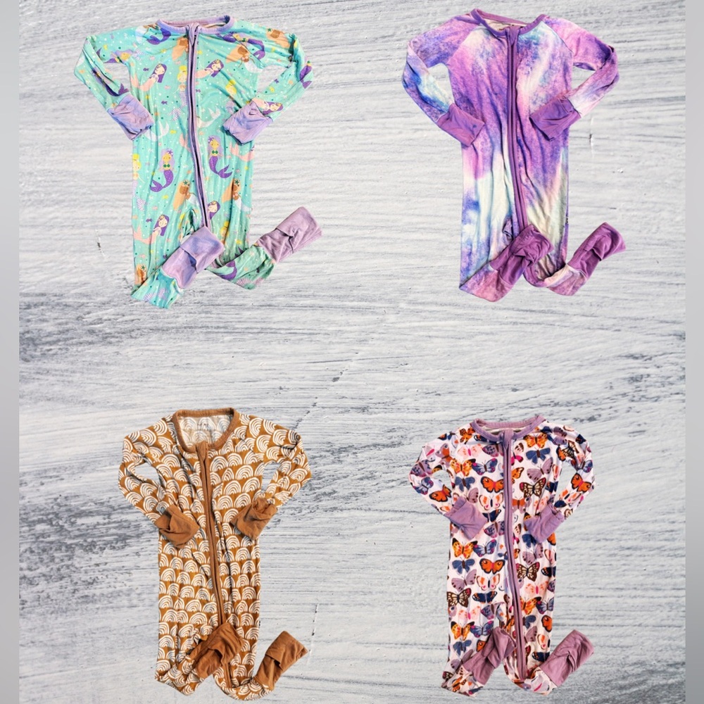Little Sleepies Bundle 6-12 Months